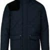 Navy/Black Kariban MEN'S QUILTED JACKET Kabátok