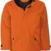 Orange Kariban QUILTED PARKA Kabátok
