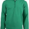 Kelly Green Kariban ENZO - ZIP NECK MICROFLEECE JACKET Polár & Softshell