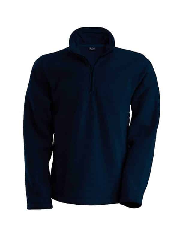 Navy Kariban ENZO - ZIP NECK MICROFLEECE JACKET Polár & Softshell