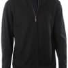 Black Kariban MEN'S FULL ZIP CARDIGAN Formaruhák