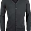 Dark Grey Kariban MEN'S CARDIGAN Formaruhák