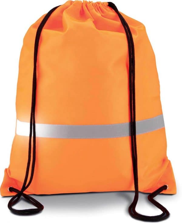 Fluorescent Orange Kimood DRAWSTRING BACKPACK Táskák és Kiegészítők
