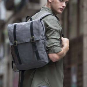 Kimood FLAP-TOP CANVAS BACKPACK Táskák és Kiegészítők