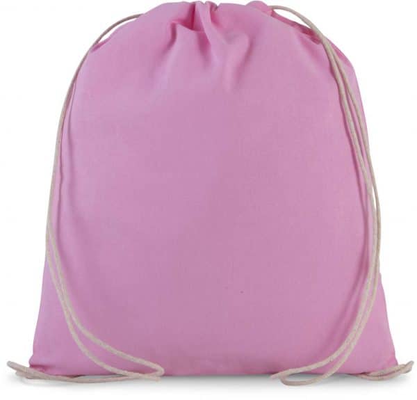 Dark Pink Kimood ORGANIC COTTON SMALL DRAWSTING BACKPACK Táskák és Kiegészítők