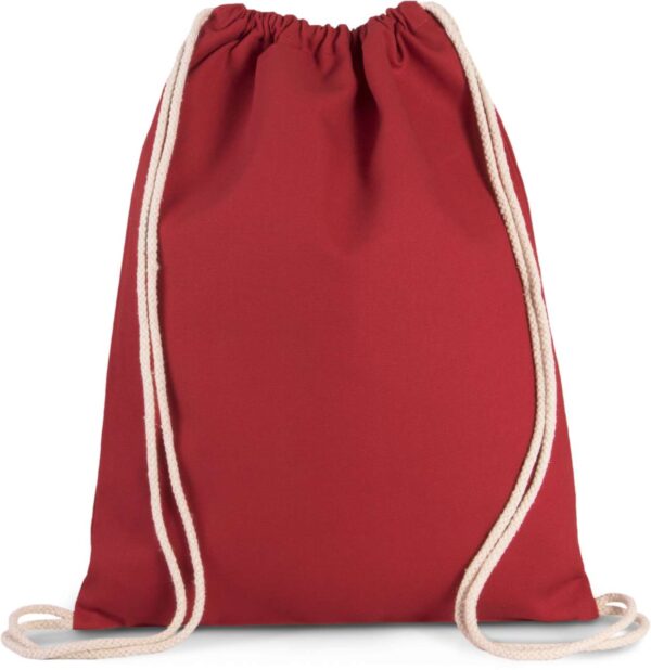 Cherry Red Kimood DRAWSTRING BAG WITH THICK STRAPS Táskák és Kiegészítők