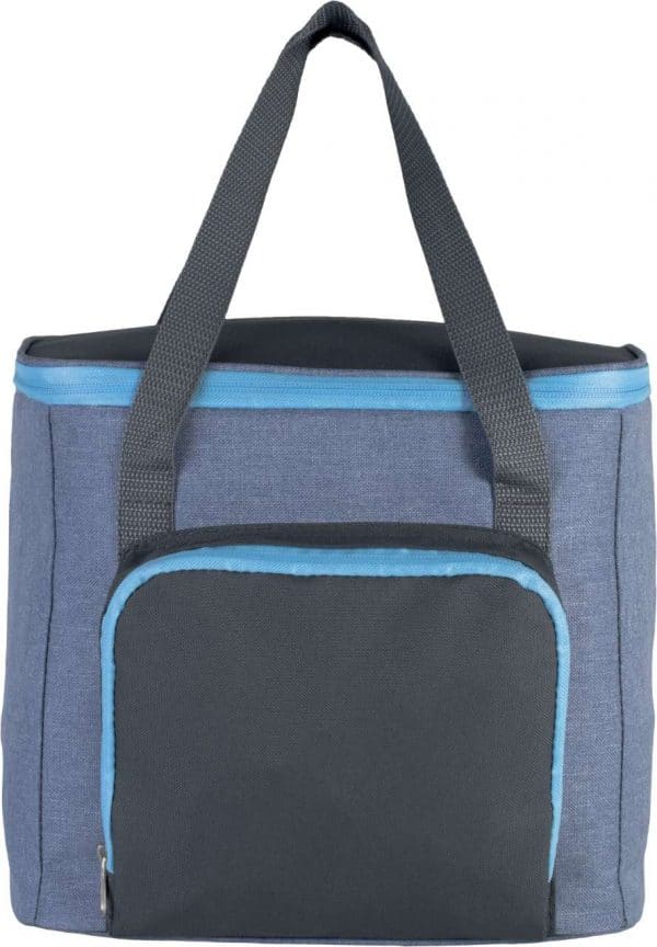 Light Blue Heather/Dark Grey Kimood COOL BAG WITH ZIPPED POCKET Táskák és Kiegészítők