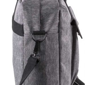 Grey Twill/Black Kimood LAPTOP BAG Táskák és Kiegészítők