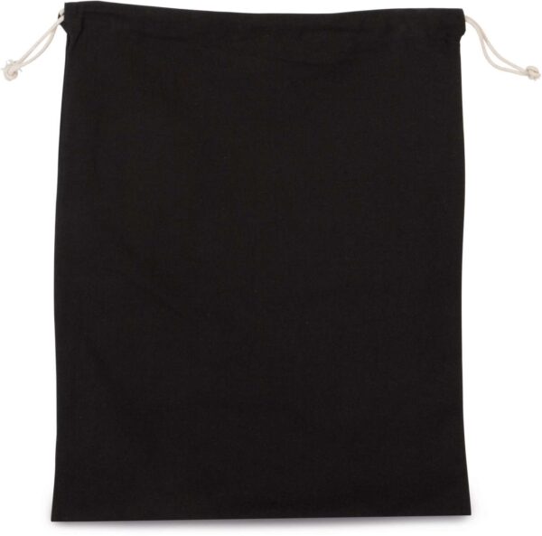 Black Kimood COTTON BAG WITH DRAWCORD CLOSURE - LARGE SIZE Táskák és Kiegészítők
