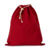 Cherry Red Kimood COTTON BAG WITH DRAWCORD CLOSURE - LARGE SIZE Táskák és Kiegészítők