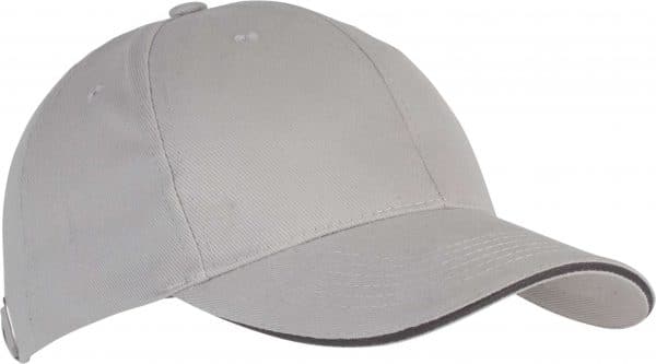 Light Grey/Dark Grey K-UP ORLANDO - 6 PANEL CAP Sapkák