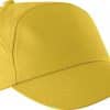 Yellow K-UP BAHIA - 7 PANEL CAP Sapkák