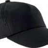 Black K-UP FIRST - 5 PANEL CAP Sapkák