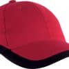 Red/White K-UP RACING - TWO-TONE 6 PANEL CAP Sapkák