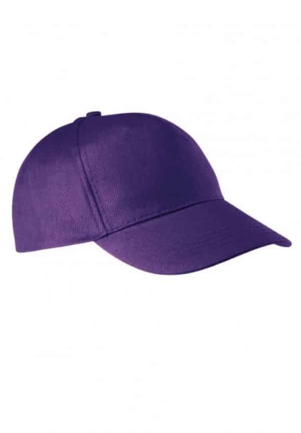 Purple K-UP COTTON CAP - 5 PANELS Sapkák