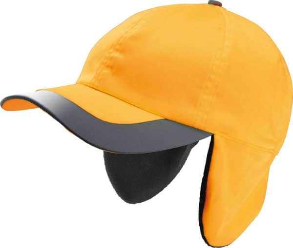 Fluorescent Orange K-UP NEON WINTER CAP - 6 PANELS Sapkák