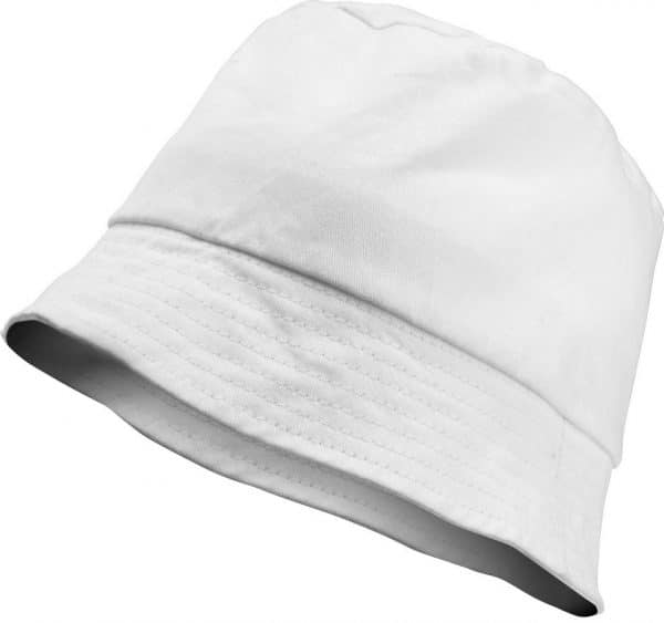 White/White K-UP BUCKET HAT Sapkák