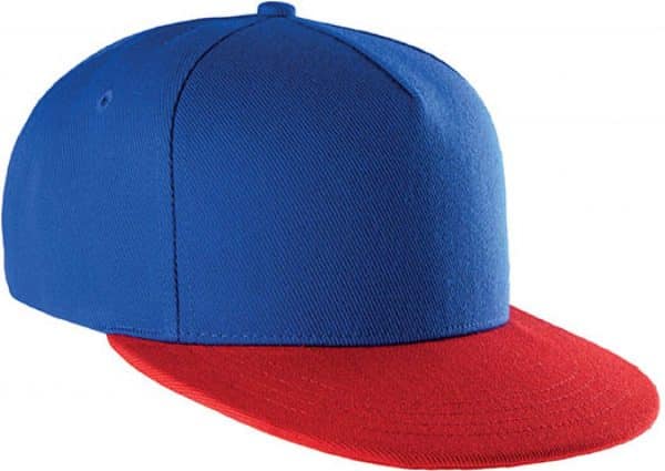Royal Blue/Red K-UP SNAPBACK CAP - 5 PANELS Sapkák