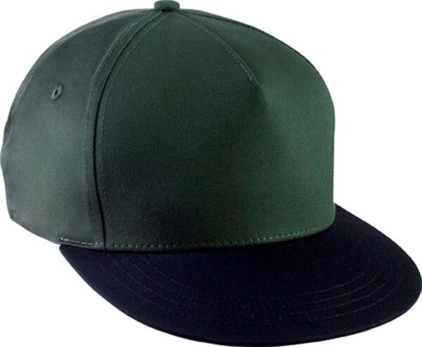 Forest Green/Black K-UP SNAPBACK CAP - 5 PANELS Sapkák