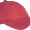 Red Washed K-UP VINTAGE CAP - 6 PANELS Sapkák