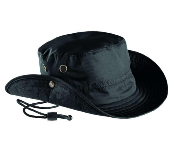 Black K-UP OUTDOOR HAT Sapkák