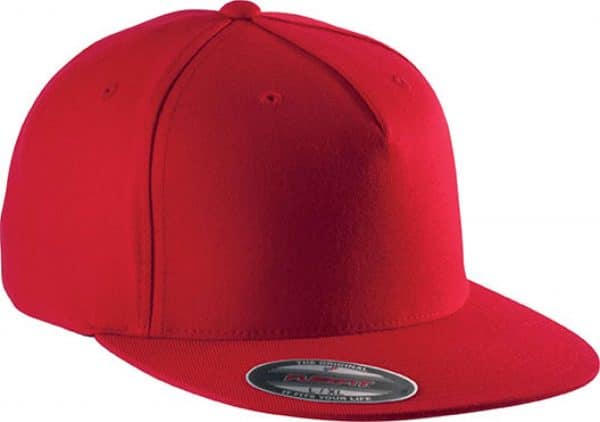 Red K-UP FLEXFIT® CAP - 5 PANELS Sapkák