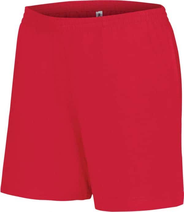 Red Proact LADIES' JERSEY SPORTS SHORTS Nadrágok és Alsóruházat