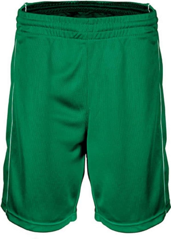 Dark Kelly Green Proact MEN'S BASKETBALL SHORTS Sport