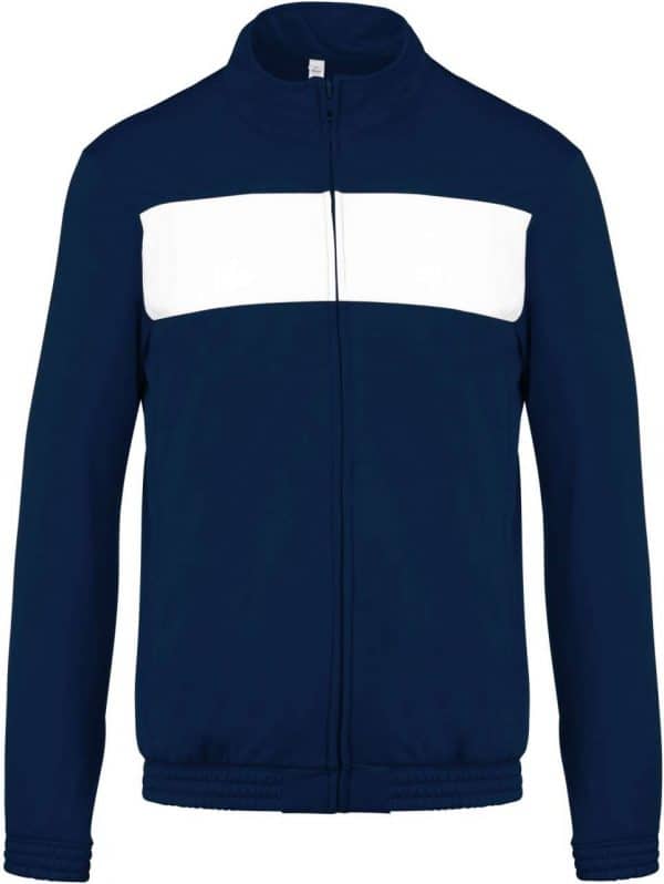 Sporty Navy/White Proact ADULT TRACKSUIT TOP Sport