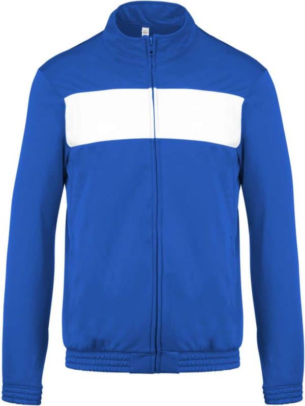 Sporty Royal Blue/White Proact ADULT TRACKSUIT TOP Sport