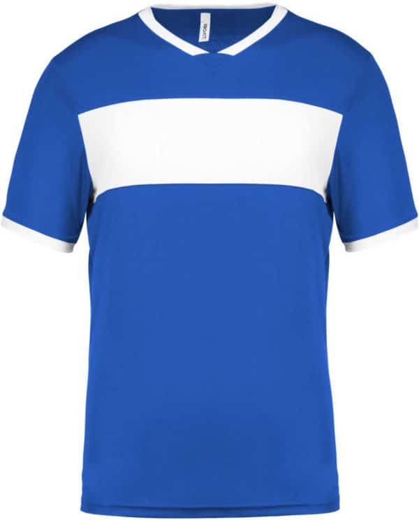 Sporty Royal Blue/White Proact KIDS' SHORT SLEEVE JERSEY Gyermek ruházat