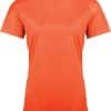 Fluorescent Orange Proact LADIES' SHORT SLEEVE SPORTS T-SHIRT Sport