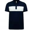 Sporty Navy/White Proact ADULT SHORT SLEEVE POLO SHIRT Sport