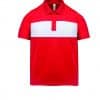 Sporty Red/White Proact KIDS' SHORT SLEEVE POLO SHIRT Gyermek ruházat