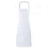 White Premier 100 COTTON BIB APRON Formaruhák