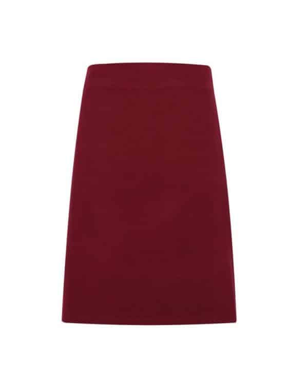 Burgundy Premier 'CALIBRE' HEAVY COTTON CANVAS WAIST APRON Formaruhák