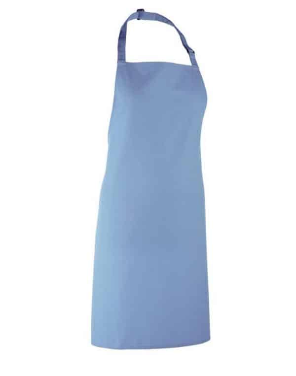 Mid Blue Premier 'COLOURS COLLECTION’ BIB APRON Formaruhák