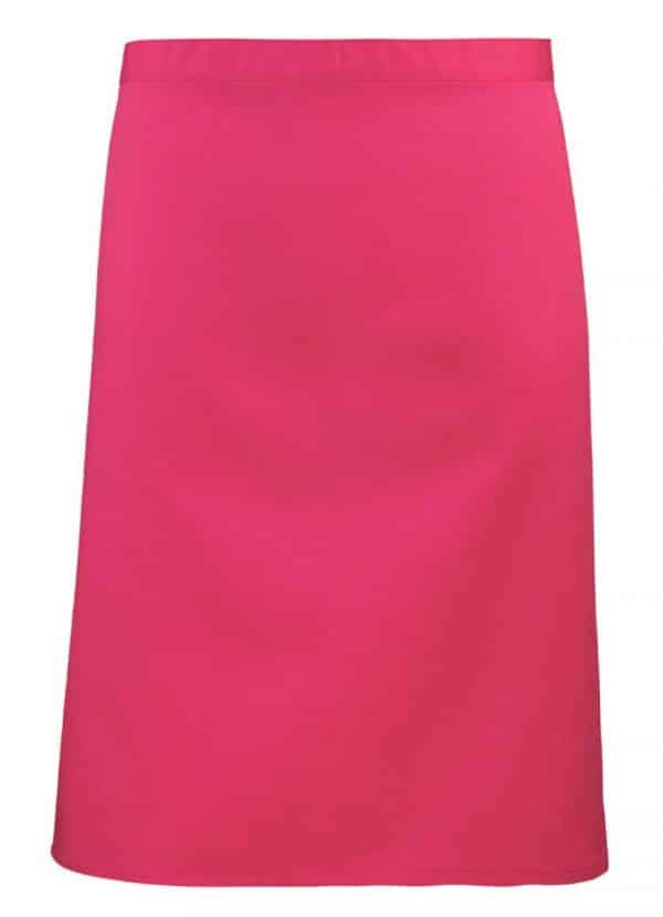Hot Pink Premier 'COLOURS COLLECTION’ MID LENGTH APRON Formaruhák