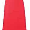 Strawberry Red Premier 'COLOURS COLLECTION’ MID LENGTH APRON Formaruhák