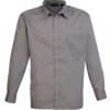 Dark Grey Premier MEN'S LONG SLEEVE POPLIN SHIRT Formaruhák