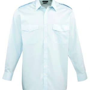 Light Blue Premier MEN’S LONG SLEEVE PILOT SHIRT Formaruhák