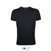 Deep Black SOL'S REGENT FIT MEN’S ROUND NECK CLOSE FITTING T-SHIRT Pólók/T-Shirt