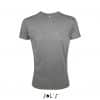 Grey Melange SOL'S REGENT FIT MEN’S ROUND NECK CLOSE FITTING T-SHIRT Pólók/T-Shirt