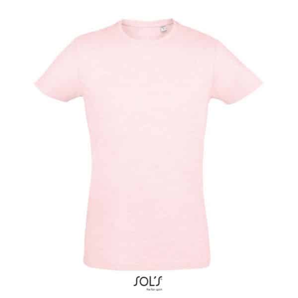 Heather Pink SOL'S REGENT FIT MEN’S ROUND NECK CLOSE FITTING T-SHIRT Pólók/T-Shirt
