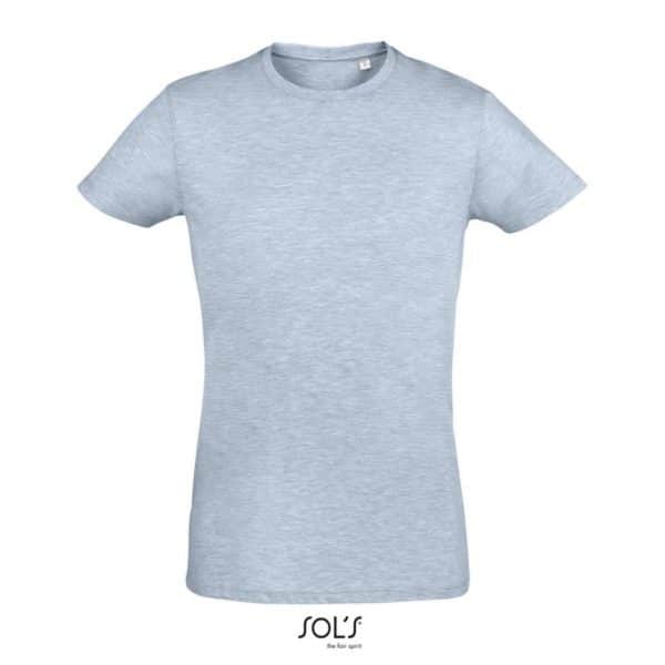 Heather Sky SOL'S REGENT FIT MEN’S ROUND NECK CLOSE FITTING T-SHIRT Pólók/T-Shirt