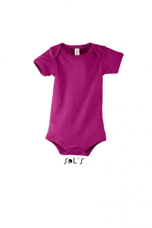 Fuchsia SOL'S BAMBINO - BABY BODYSUIT Gyermek ruházat