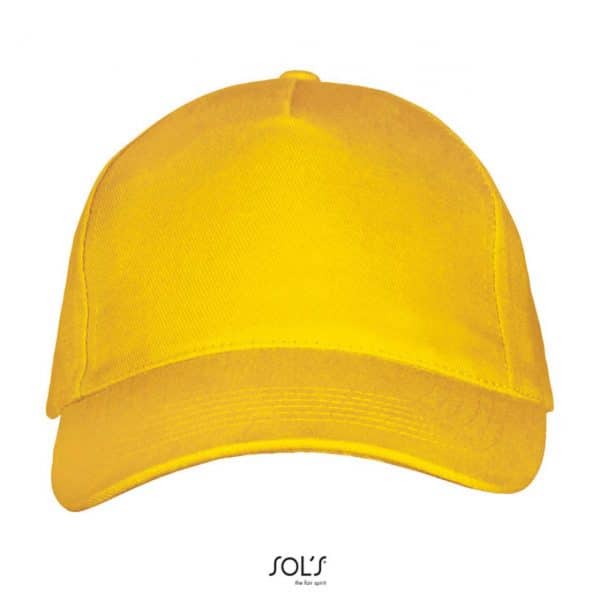 Gold SOL'S LONG BEACH - 5 PANEL CAP Sapkák