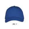 Royal Blue/White SOL'S LONG BEACH - 5 PANEL CAP Sapkák