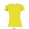 Neon Yellow SOL'S SPORTY WOMEN - RAGLAN-SLEEVED T-SHIRT Sport