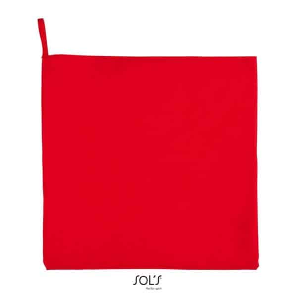 Red SOL'S ATOLL 70 - MICROFIBRE TOWEL Törölközõk